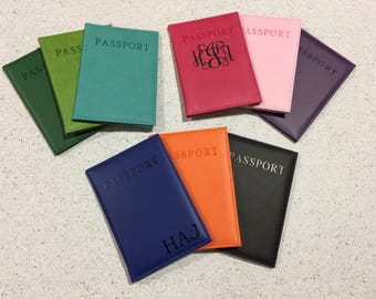PERSONALIZED Passport Cover, Personalized Mother’s Day Gift, Passport Cover, Bridesmaid Gift, Gift for her, destination wedding