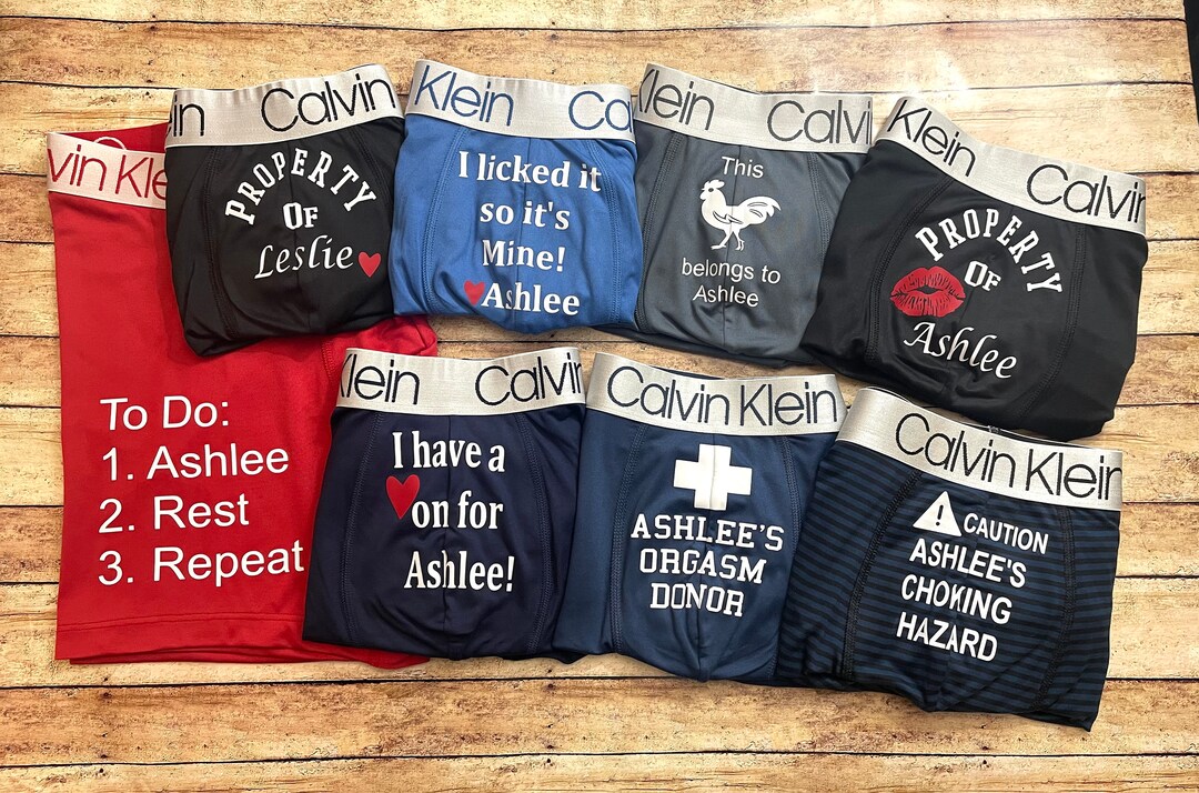 Funny Underwear for Him, Long Distance Boyfriend Gift, Anniversary Gift