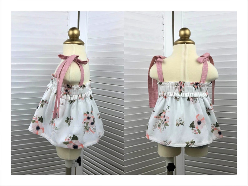 Baby Kids Top sewing PDF pattern Girls Top pattern Baby Etsy