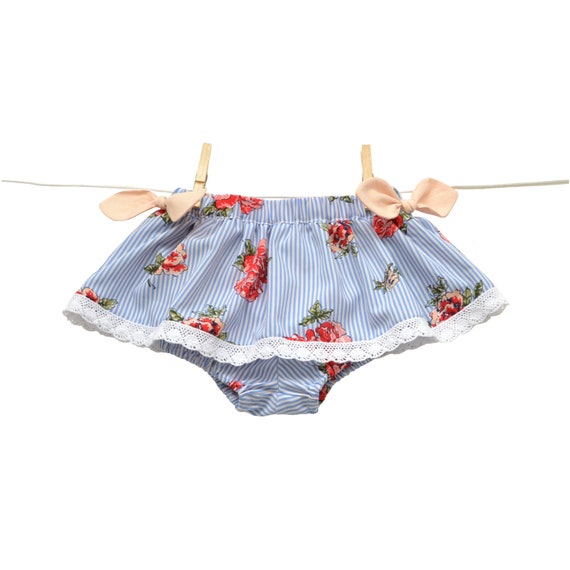 Girls Ruffle Shorts PDF Sewing Pattern Baby and Toddler Etsy