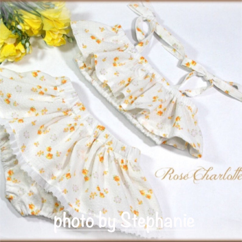 Baby Girls Top Pattern Girls Crop Top Pattern Ruffle Top Etsy