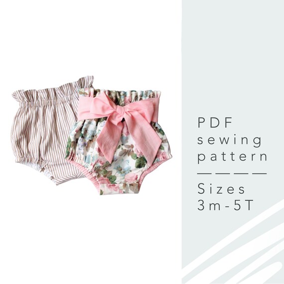 high waisted baby shorts