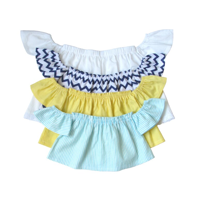 Baby Top Sewing Pattern Flutter Top Pattern Off the Shoulder Etsy