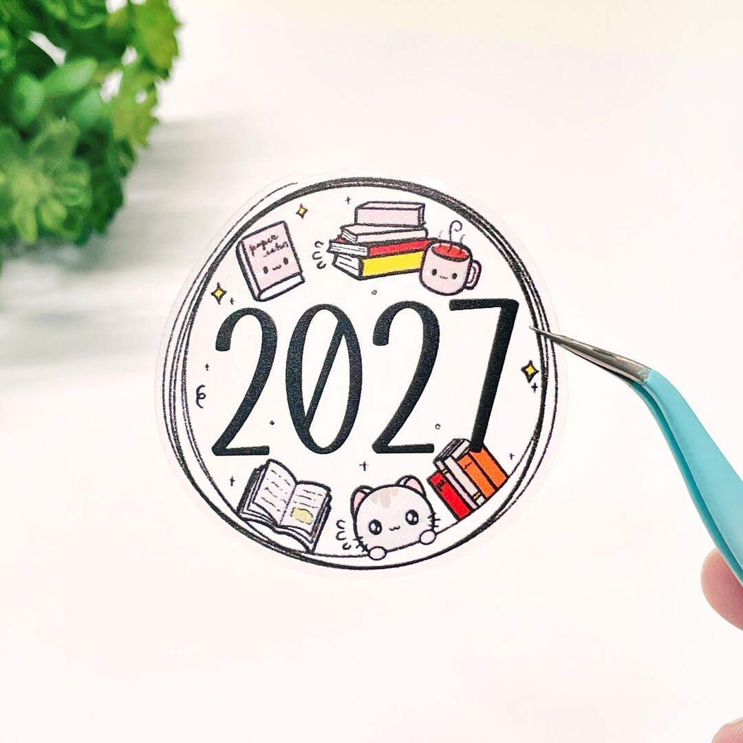 Hello 2027 / Reading Time / Celebrate New Year / Characters Transparent ...