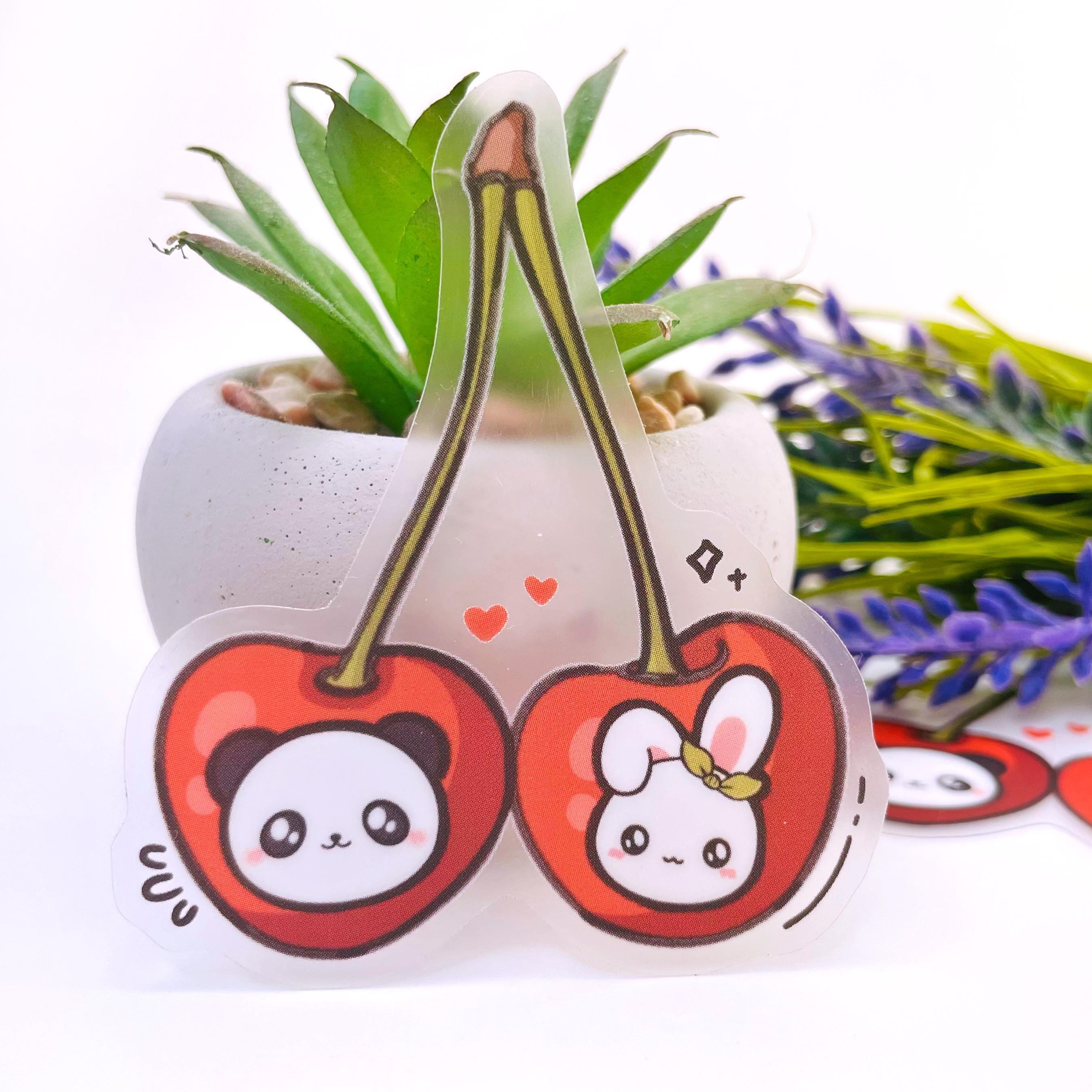 Cherry Character Head / Fruit Cherry / Love Cherry / Character