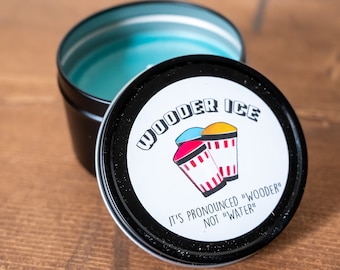 Philly Wooder Ice |  Soy Candle | Scented Candle | Philadelphia Gift | Philadelphia Candle