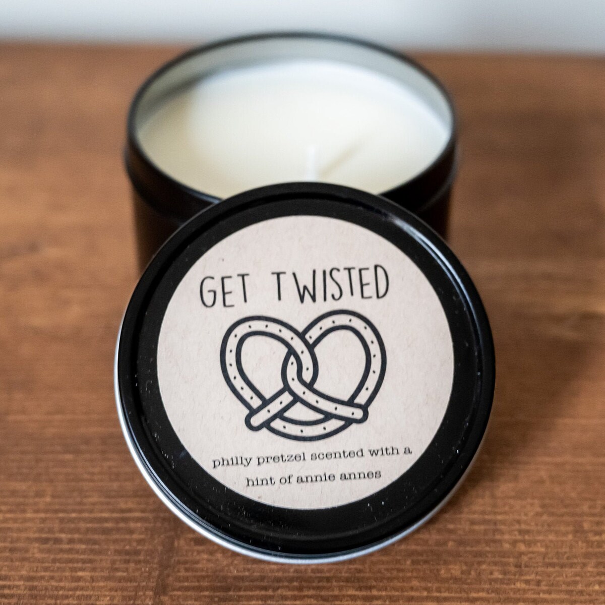 Philly Pretzel Handmade Hand Poured Soy Candle | Soy Candle | Philadelphia Gift | Philadelphia Candle - Etsy