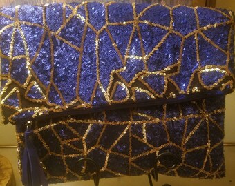 Celebration Folded Clutch with tassle