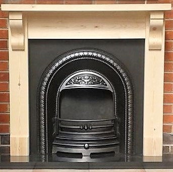 Pine Fire Surround With a 45mm Chunky Top . We Do Made to - Etsy