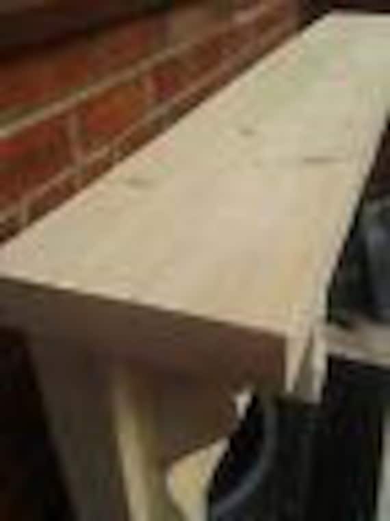 Pine Fire Surround With a 45mm Chunky Top . We Do Made to - Etsy