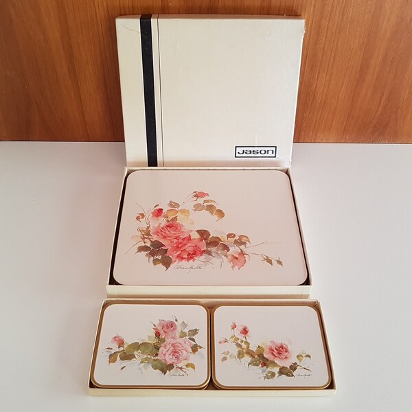 Jason Rose Coasters Etsy