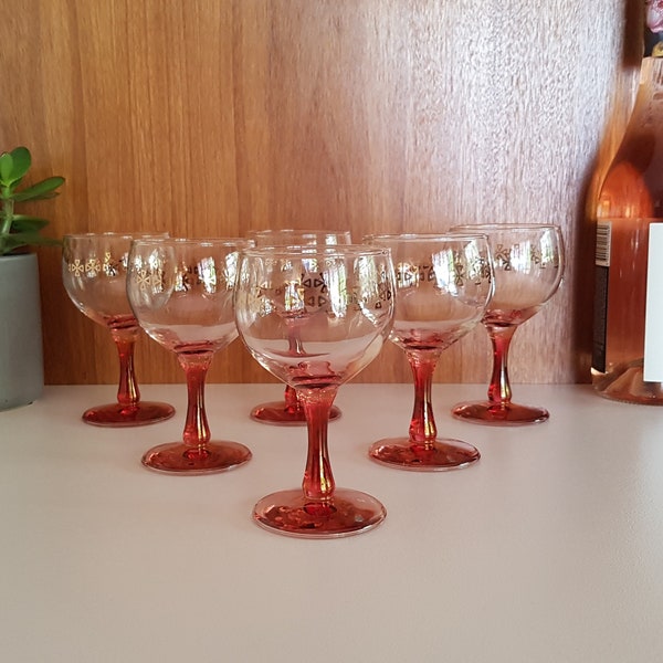 Pink Wine Glasses Etsy Australia