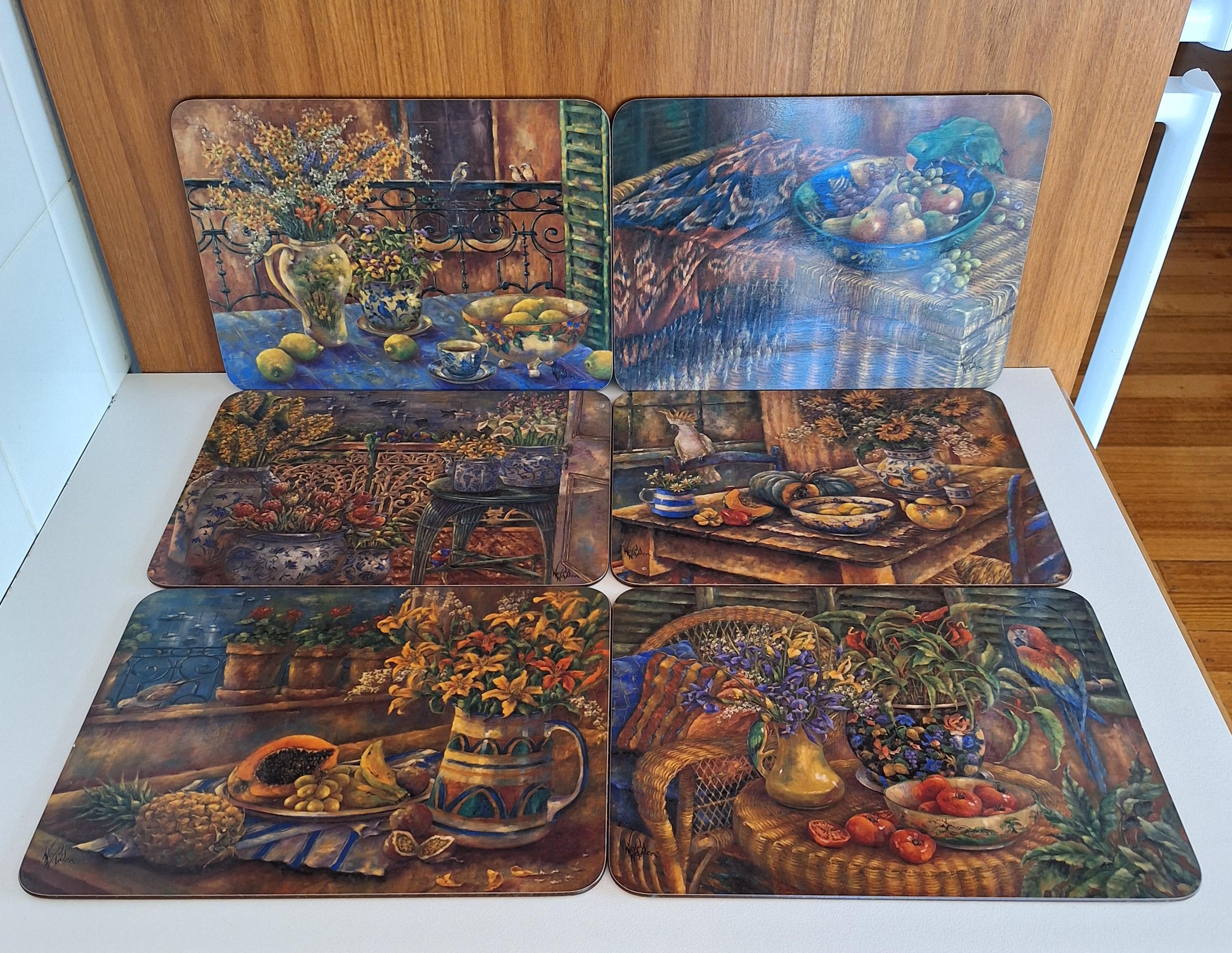 6 Jason Placemats - Etsy