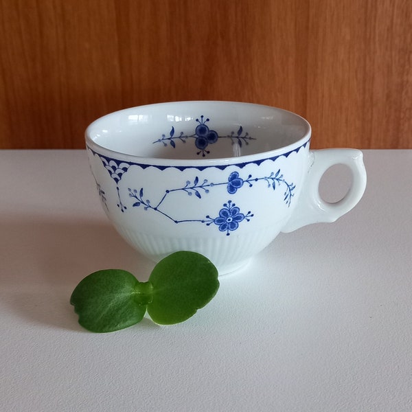 Vintage  Denmark Blue and White Teacup / Replacement Teacup / Blue Willow Tea Cup /  Furnivals Denmark Tea Cup