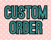 Custom Order Burlap Door Hanger