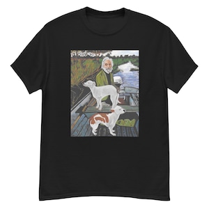 Men&#39;s Goodfellas T Shirt, Martin Scorcese, Tommy, Dog Boat Painting, Gangster, Mob, Mafia, Henry Hill, Robert De Niro. Joe Pesci, Ray Liotta
