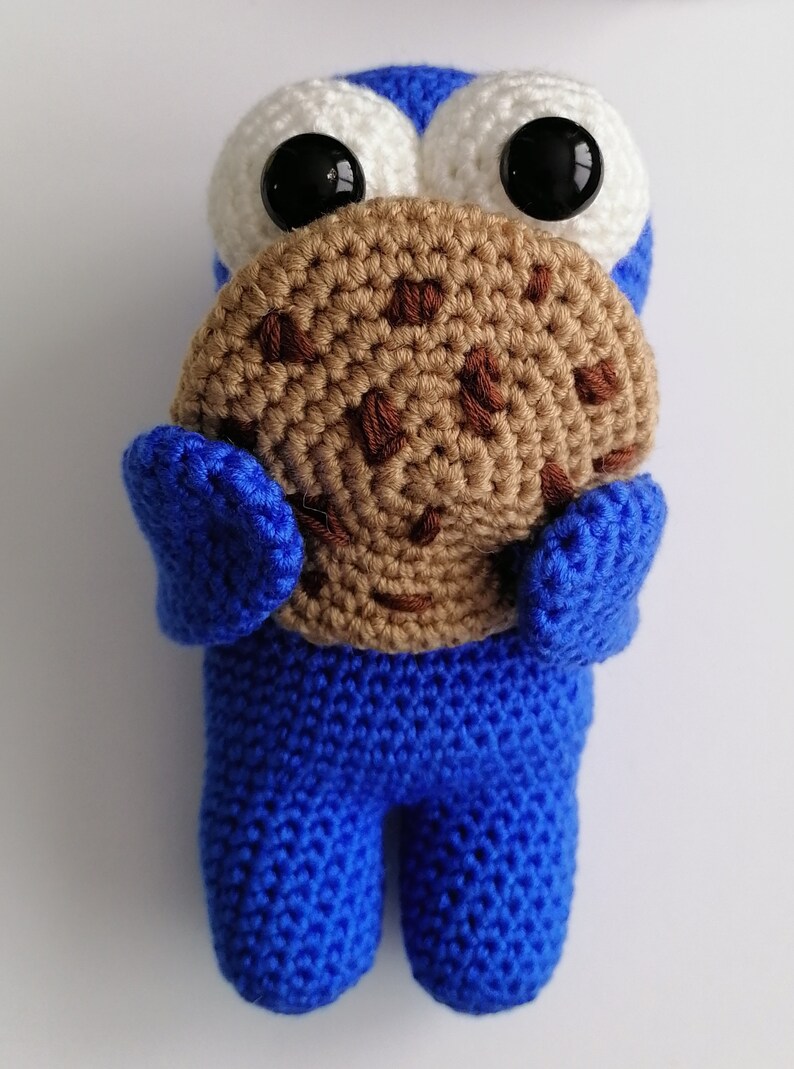 Cookie Monster Crochet Pattern PDF Etsy