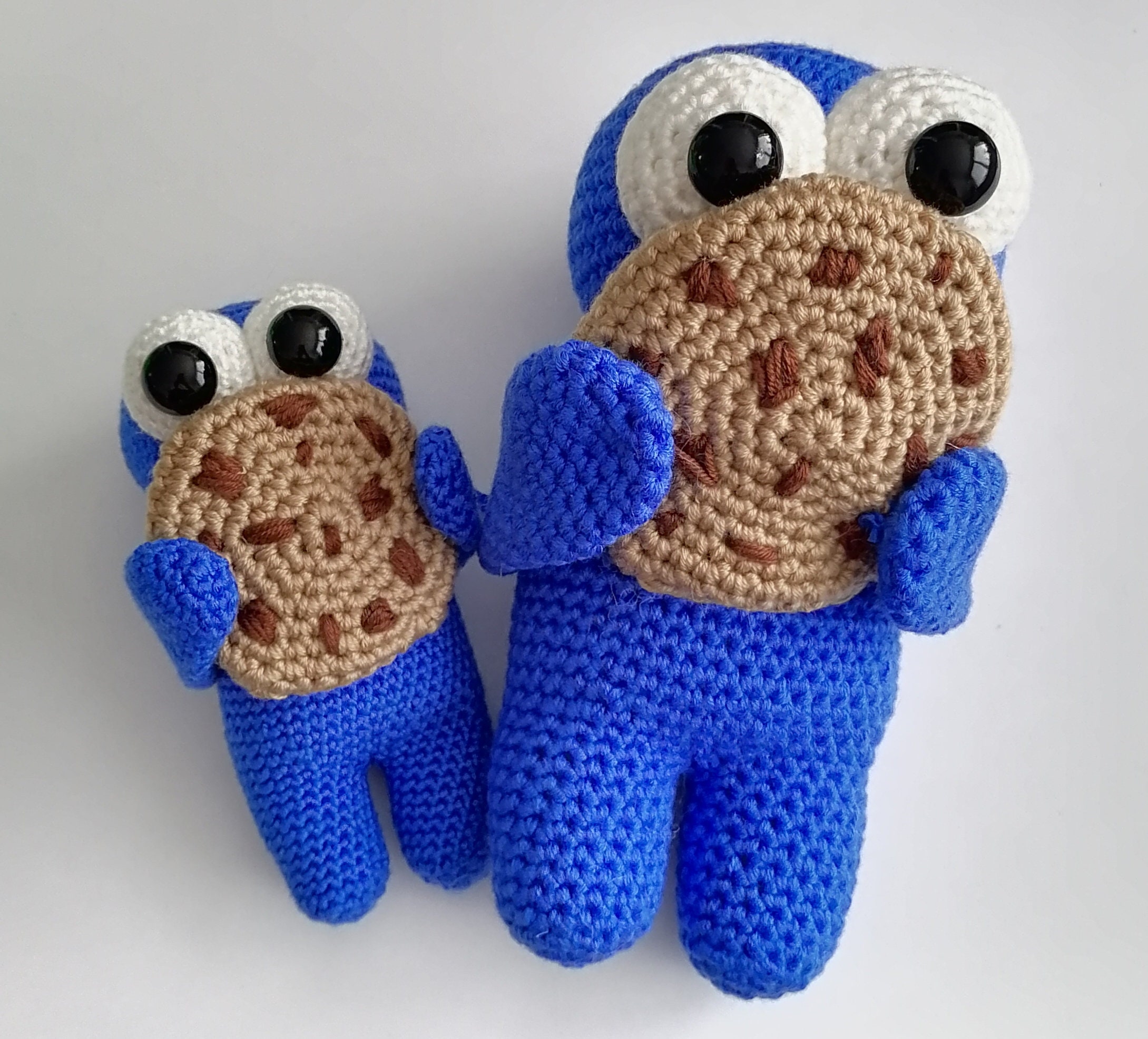 Cookie Monster Crochet Pattern PDF Etsy