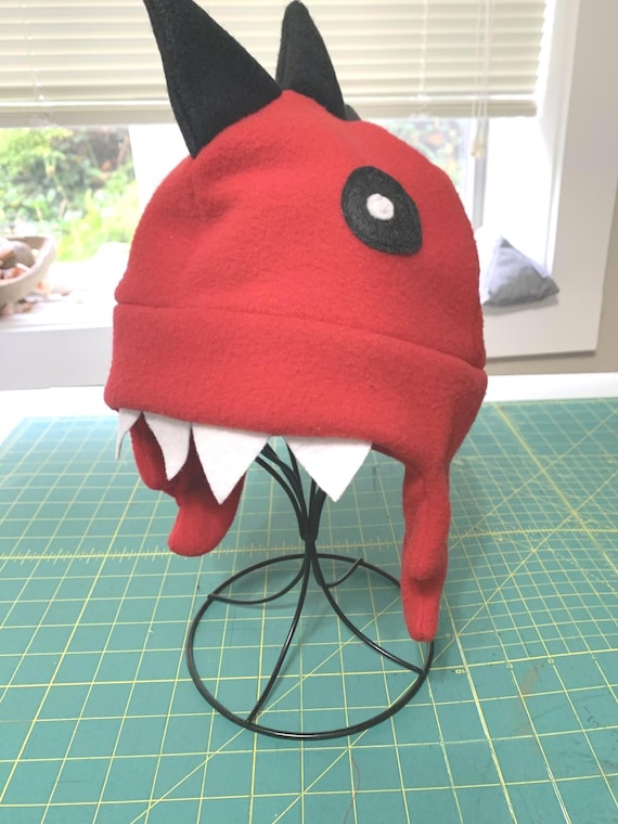 99 Dino Kid Inspired Hat - Red - Etsy