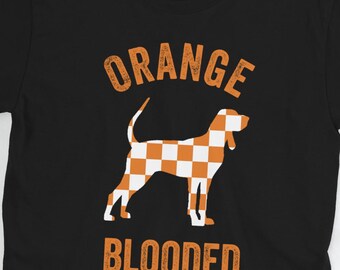 Orange Blooded T-Shirt, Tennessee College Football Shirts, TN Volunteers Shirt, Vols Shirts