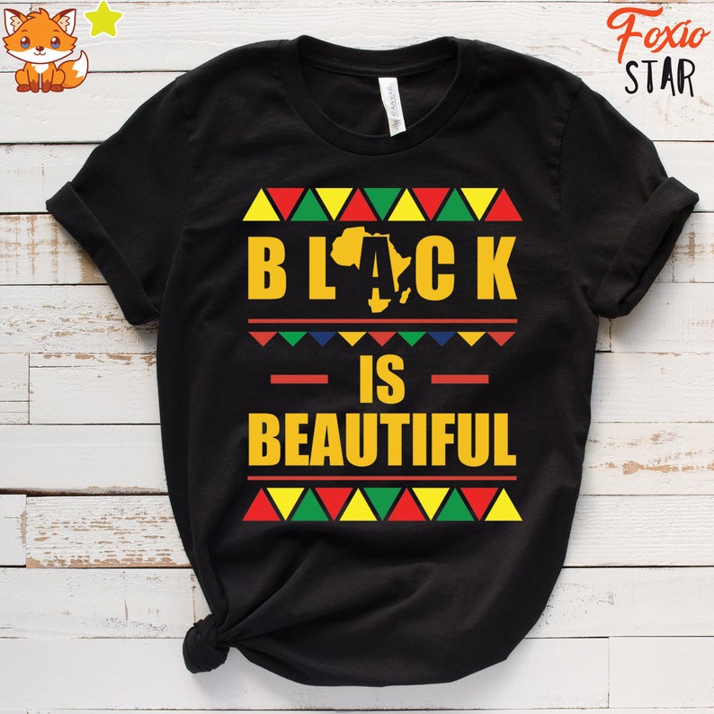 Black Is Beautiful, Czarna Królowa, Czarna Dziewczyna Magia, Królowa Melaniny, Koszulka zdjęcie 1