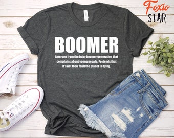 Boomer Definition T-Shirt: Dank Meme, Gen Z vs Millennial