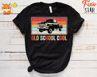 Pickup Truck-tröjor / Old School Truck-tröja / Farm Truck-t-shirts / Vintage Farm Truck