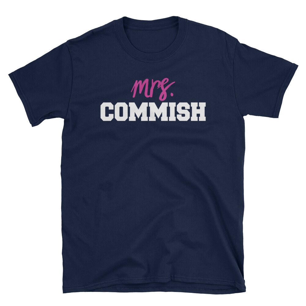 Mrs. Commish Shirt Womens Fantasy 