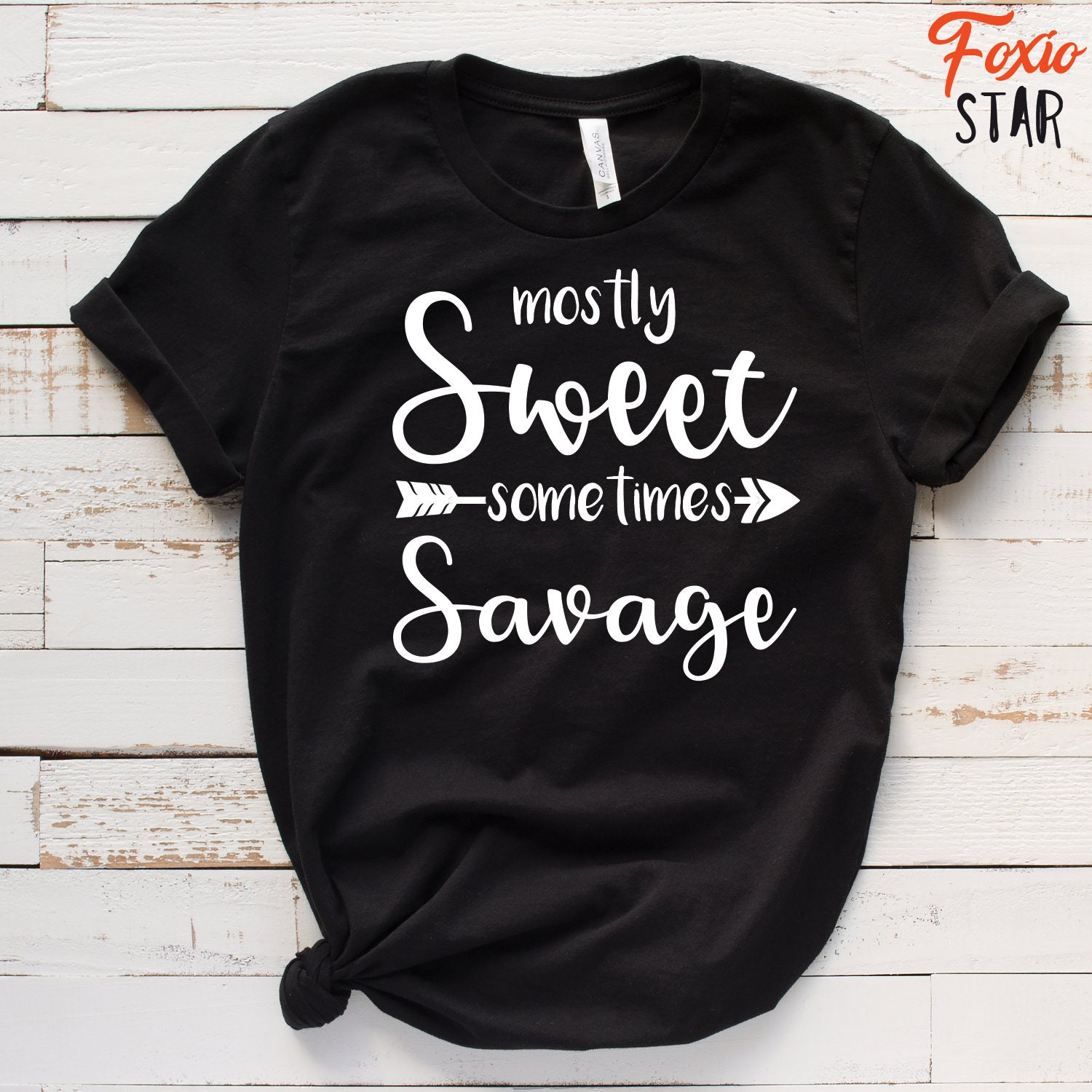 Mostly Sweet Sometimes Savage T-shirt - Etsy