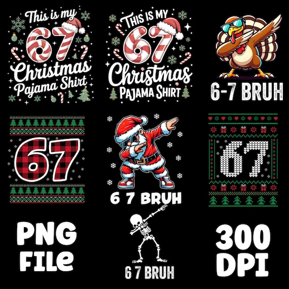 67 Bundle 67 Meme SVG PNG, Funny Kids Meme Svg, Six Seven 6 7 Meme Png, Gen Z Svg, Trendy 67 Digital File