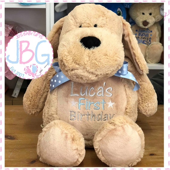 personalised dog teddy