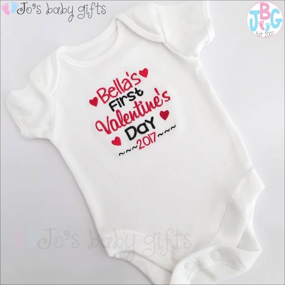 Personalizado Bordado Niños O Niñas Bebé Ropa Chaleco Babero nombre inicial /&