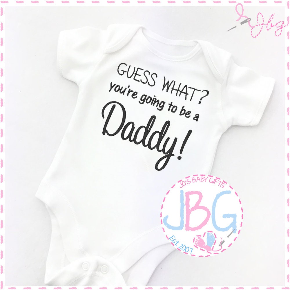 Baby Grow You/'re Going To Be A Daddy New Arrival Bodysuit Vest
