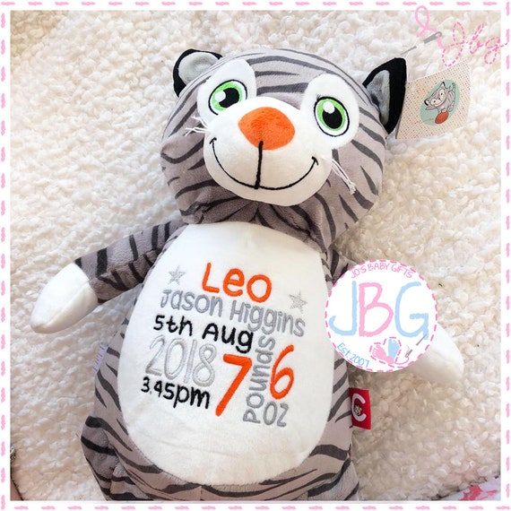 personalised cat teddy