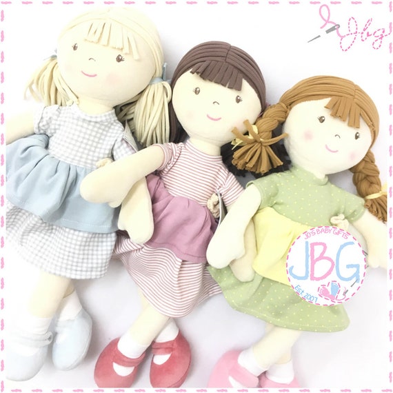 personalised rag dolls for babies
