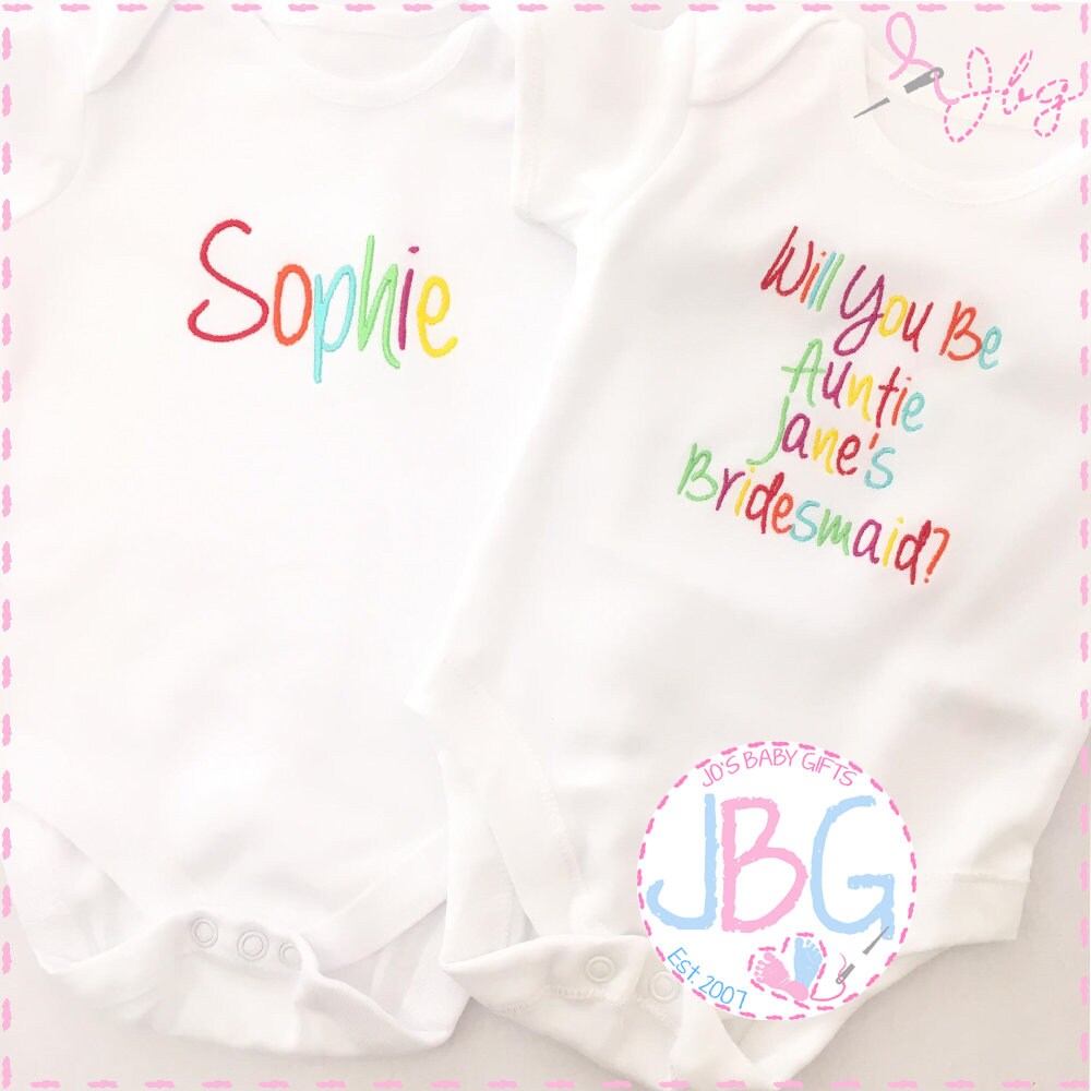 custom baby vest