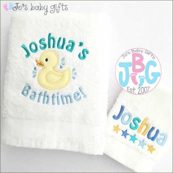 personalised bath duck