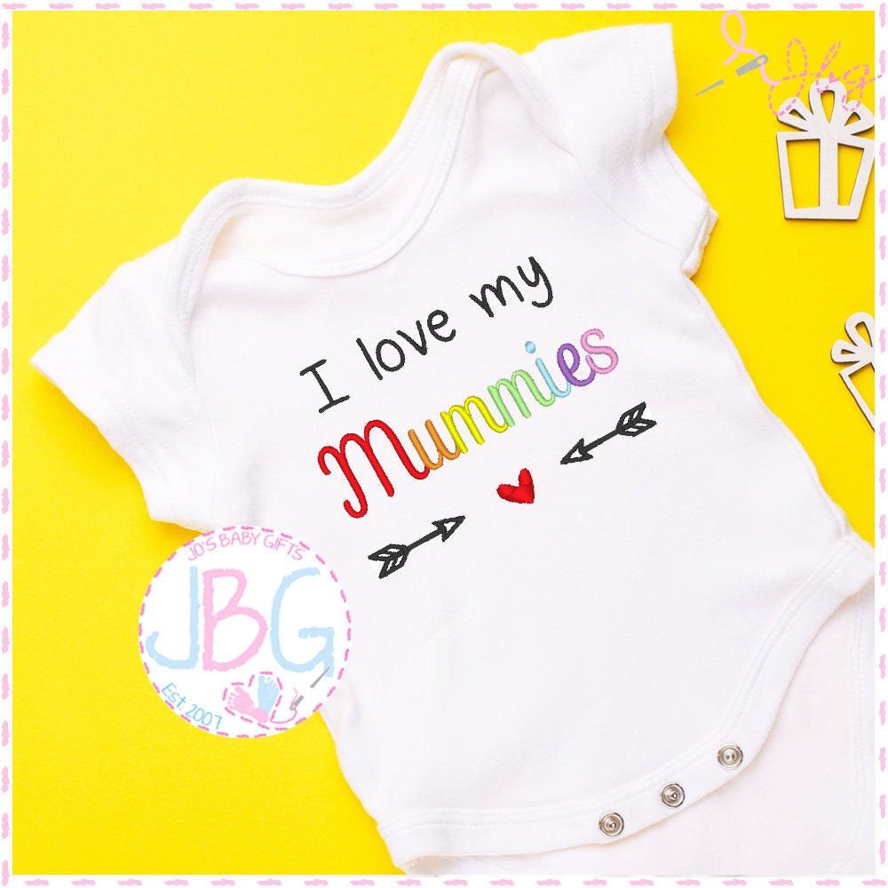 i love my mummies baby clothes