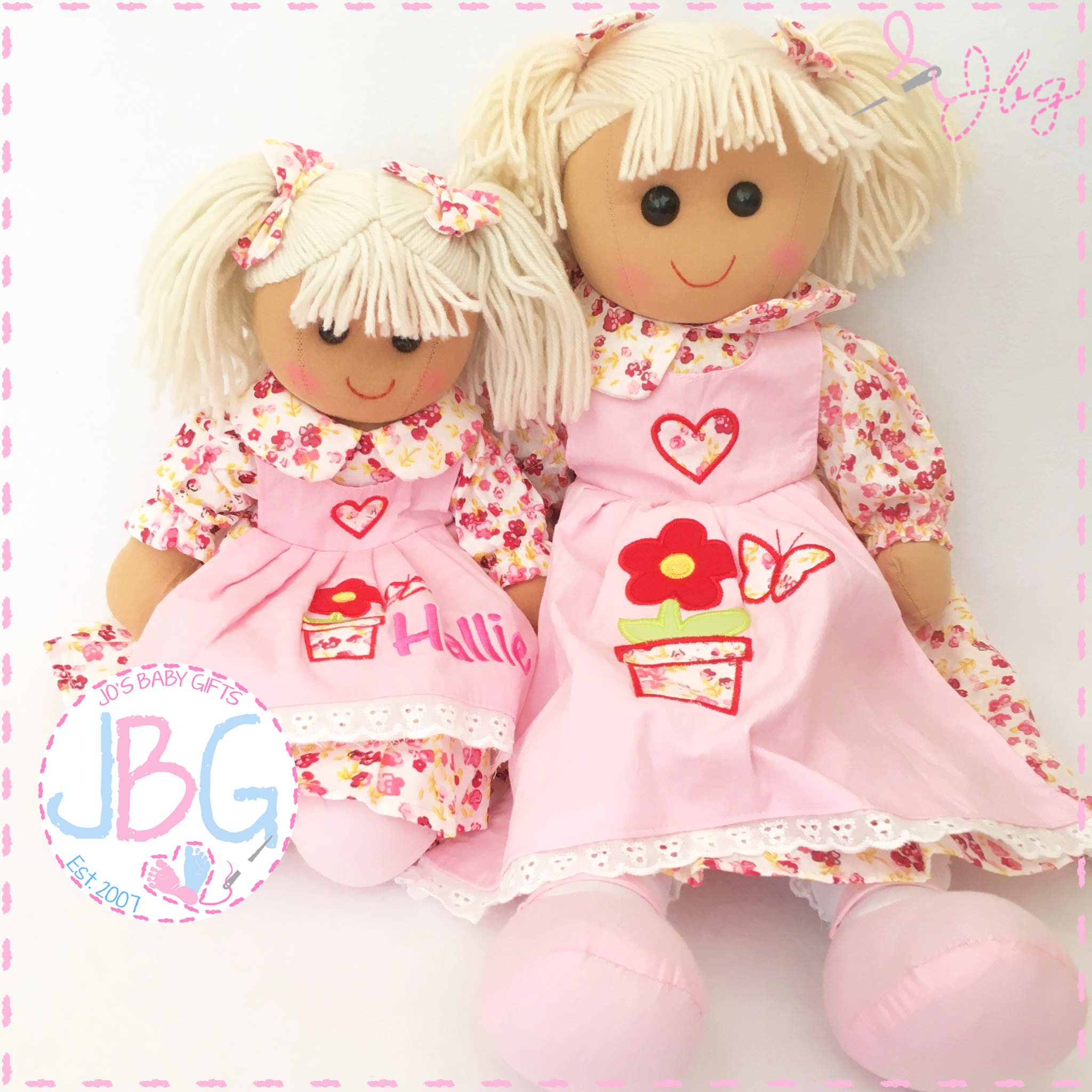 personalised rag dolls