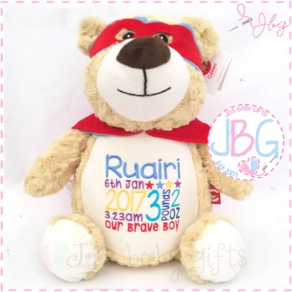 superhero teddy bear