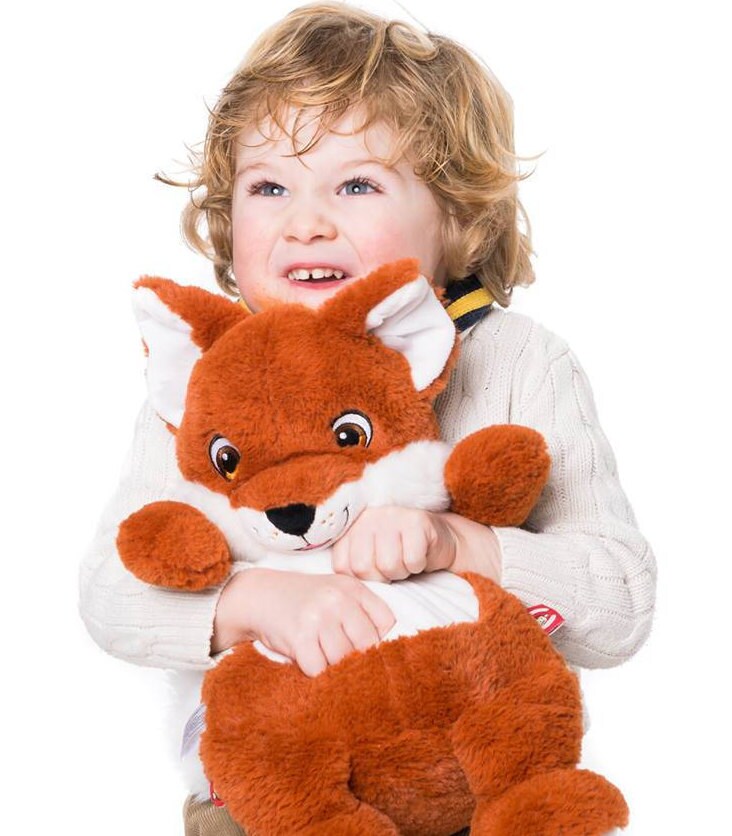 personalised fox teddy