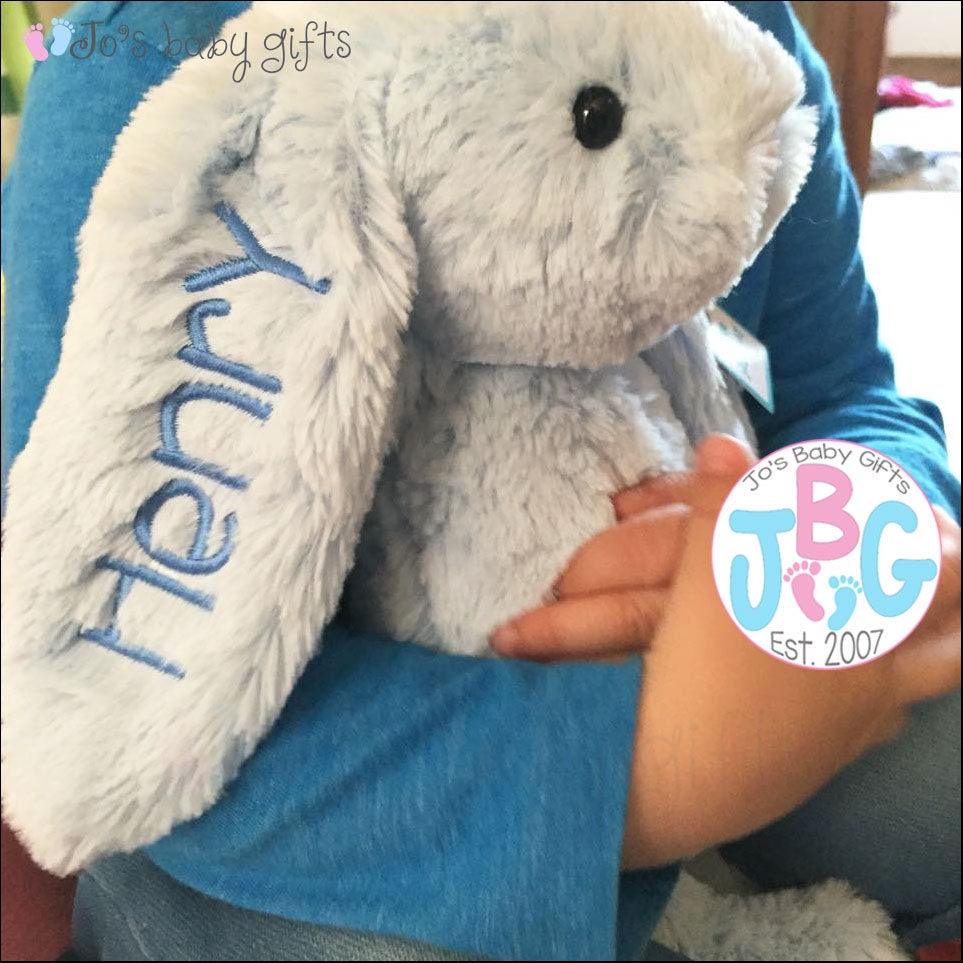 personalised rabbit teddy