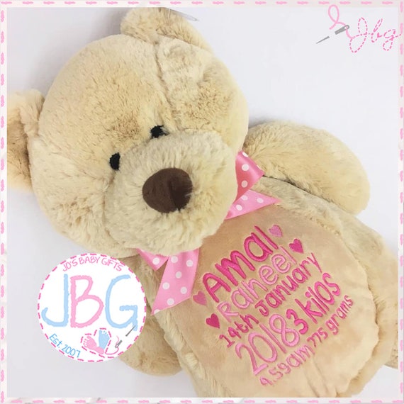 personalised bears for babies