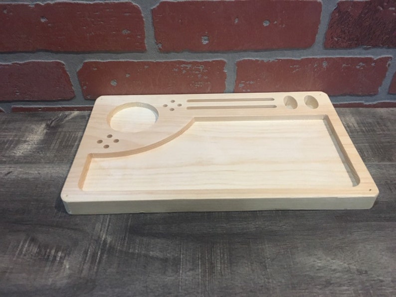 Blank wood rolling tray create your own design it yourself Etsy