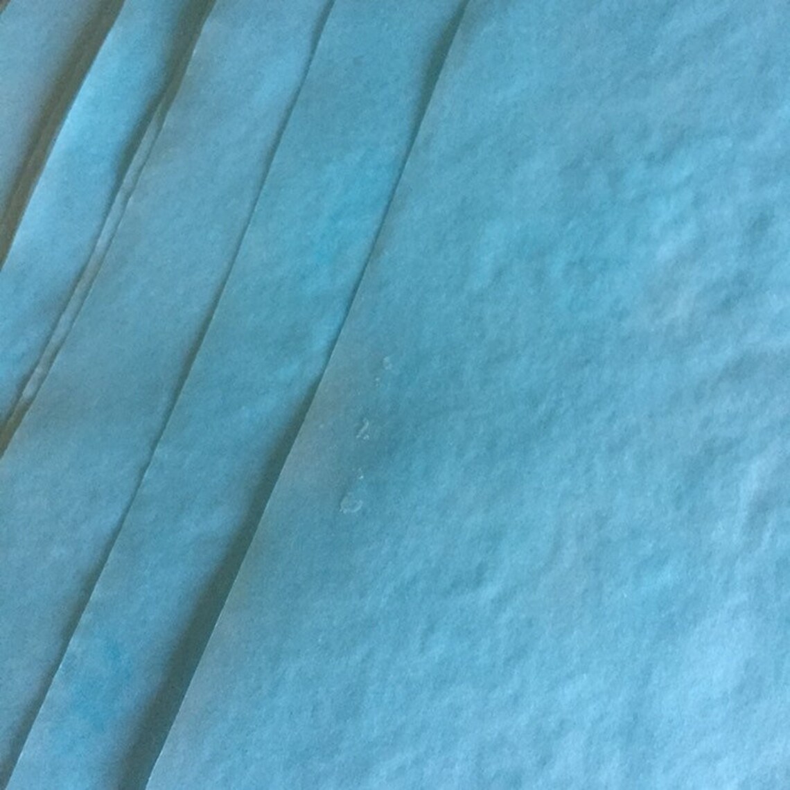 Blue Vellum Paper Hand Dyed Vellum Aqua Blue Dyed Vellum Etsy