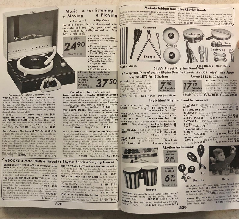 1960s Dick Blick Art Materials Catalog Etsy