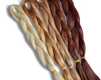 Synthetic Braiding Hair Single Pack | High Quality Henlon Fiber