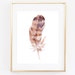 Feather Art Feather Printable Feather Poster Minimalist - Etsy