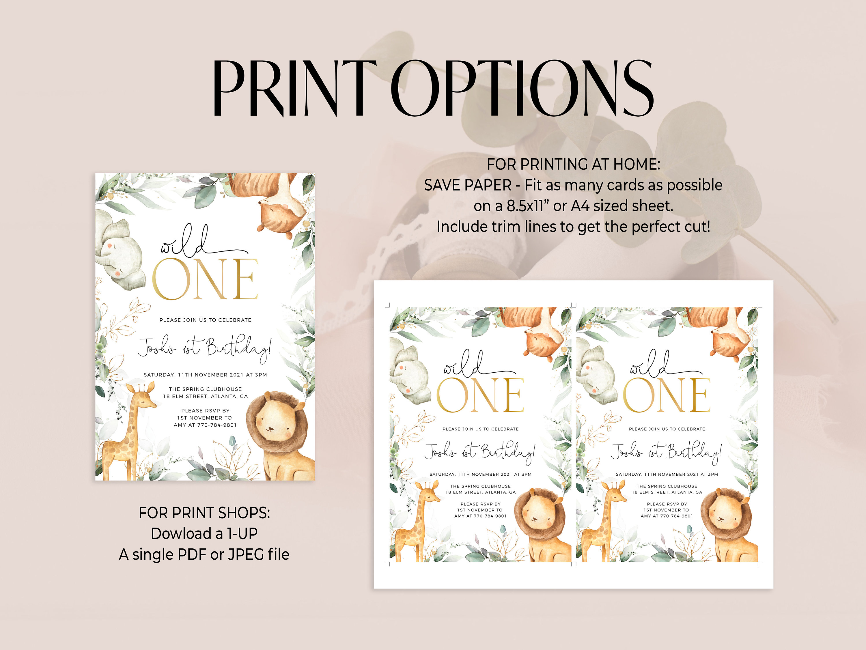 Male Birthday Invitation Template Black and Gold 40th Etsy