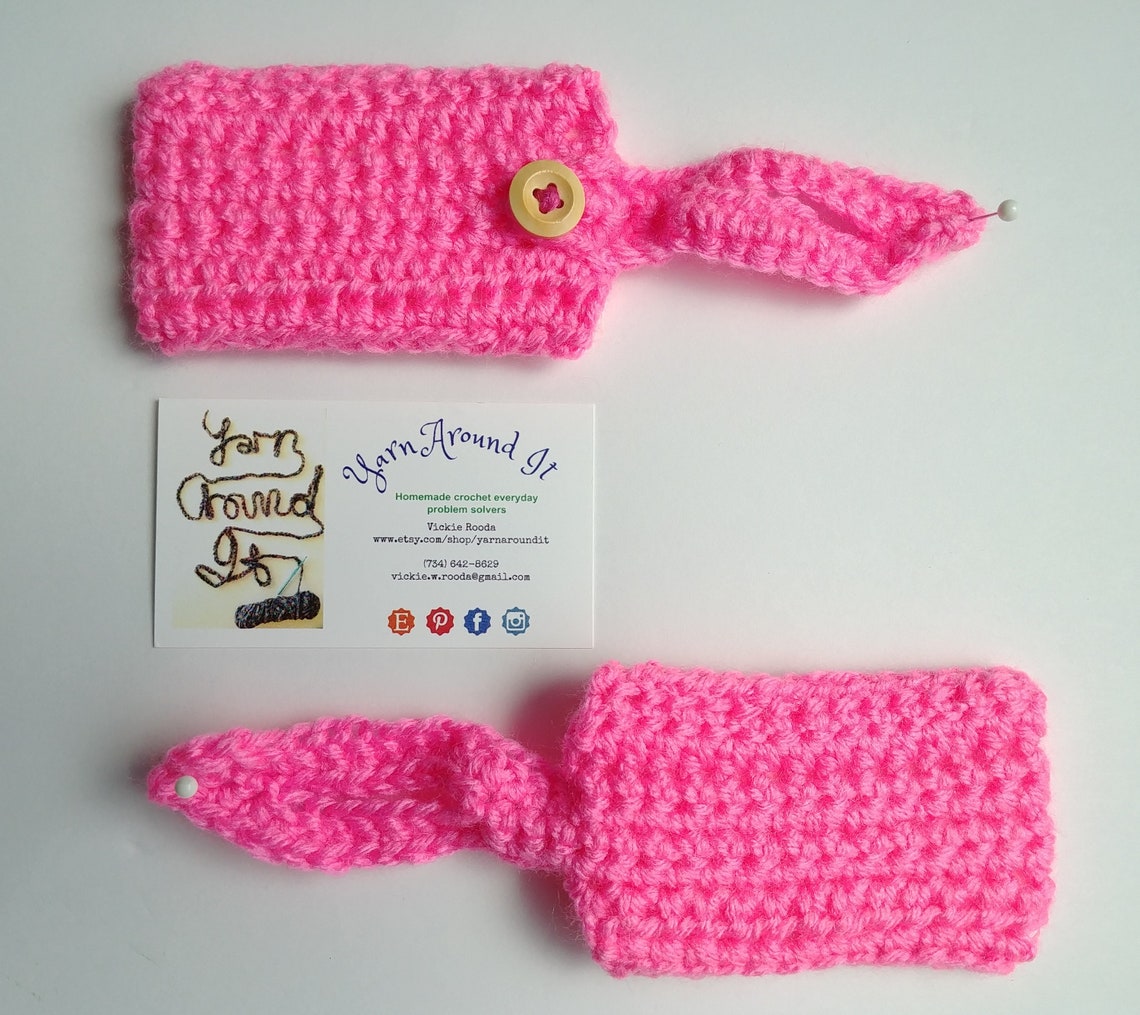 Pink Neon Luggage Tag Baggage Tag Overnight Bag Tag Duffel Etsy